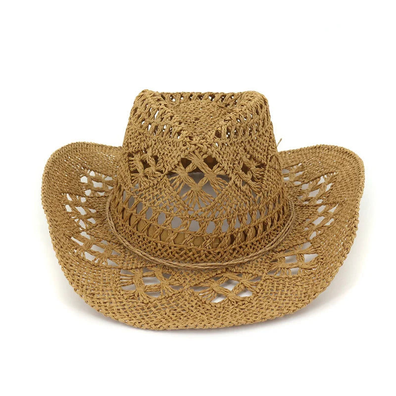 Hand-woven Wide Brim Breathable Beach Hat